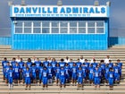Danville Admirals Boys Varsity Football Fall 25-26 team photo.