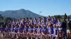 Tamalpais Red Tailed Hawks Boys Varsity Football Fall 25-26 team photo.