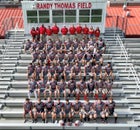 McKenzie Rebels Boys Varsity Football Fall 25-26 team photo.