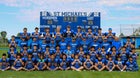 St. Michael's Horsemen Boys Varsity Football Fall 25-26 team photo.
