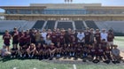 Woodcreek Timberwolves Boys Varsity Football Fall 25-26 team photo.