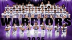 Riverside Warriors Boys Varsity Football Fall 25-26 team photo.