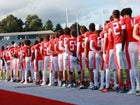 Swartz Creek Dragons Boys Varsity Football Fall 25-26 team photo.