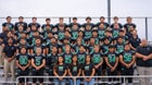 Costa Mesa Mustangs Boys Varsity Football Fall 25-26 team photo.