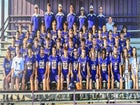Ozark Hillbillies Boys Varsity Football Fall 25-26 team photo.