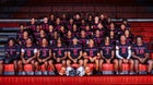 T.W. Andrews Red Raiders Boys Varsity Football Fall 25-26 team photo.