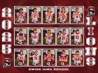 Swink Lions Boys Varsity Football Fall 25-26 team photo.
