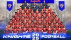 Lafayette Christian Academy Knights Boys Varsity Football Fall 25-26 team photo.