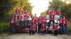 Franklin Flyers Boys Varsity Football Fall 25-26 team photo.