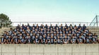 Hunter Wolverines Boys Varsity Football Fall 25-26 team photo.