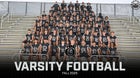 Oakdale  Boys Varsity Football Fall 25-26 team photo.