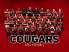 Pinecrest Academy Cadence Cougars Boys Varsity Football Fall 25-26 team photo.