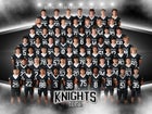 Bethlehem Christian Academy Knights Boys Varsity Football Fall 25-26 team photo.