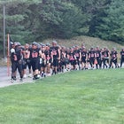Oxford Pirates Boys Varsity Football Fall 25-26 team photo.