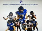 Corrigan-Camden Bulldogs Boys Varsity Football Fall 25-26 team photo.