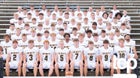 DeWitt Panthers Boys Varsity Football Fall 25-26 team photo.