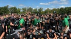 West Deptford Eagles Boys Varsity Football Fall 25-26 team photo.