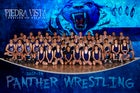 Piedra Vista Panthers Boys Varsity Wrestling Winter 13-14 team photo.