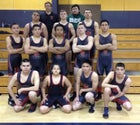 Mt. Diablo Red Devils Boys Varsity Wrestling Winter 13-14 team photo.