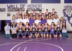 Manzano Monarchs Boys Varsity Wrestling Winter 13-14 team photo.