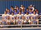 Wallace Wildcats Boys Varsity Football Fall 17-18 team photo.