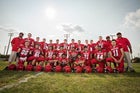 Dora/Elida Coyotes Boys Varsity Football Fall 17-18 team photo.