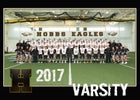 Hobbs Eagles Boys Varsity Football Fall 17-18 team photo.