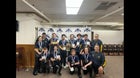 Victor Blue Devils Boys Varsity Bowling Winter 23-24 team photo.