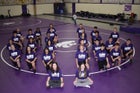 Clovis Wildcats Boys Varsity Wrestling Winter 21-22 team photo.