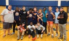 North Pitt Panthers Boys Varsity Wrestling Winter 21-22 team photo.