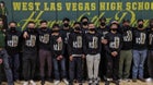 West Las Vegas Dons Boys Varsity Wrestling Winter 21-22 team photo.
