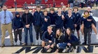 East Union Eagles Boys Varsity Wrestling Winter 21-22 team photo.
