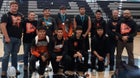 Taos Tigers Boys Varsity Wrestling Winter 21-22 team photo.