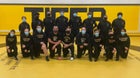 Alamogordo Tigers Boys Varsity Wrestling Winter 21-22 team photo.
