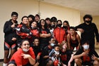 Renton Redhawks Boys Varsity Wrestling Winter 21-22 team photo.