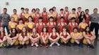 Centennial Hawks Boys Varsity Wrestling Winter 21-22 team photo.