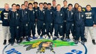 Ruidoso Warriors Boys Varsity Wrestling Winter 21-22 team photo.