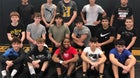 Hobbs Eagles Boys Varsity Wrestling Winter 21-22 team photo.