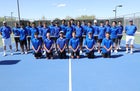 Bishop Gorman Gaels Boys Varsity Tennis Fall 21-22 team photo.