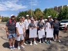 Monarch Coyotes Boys Varsity Tennis Fall 21-22 team photo.