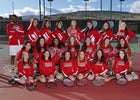 Grants Pirates Girls Varsity Tennis Spring 17-18 team photo.