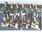 Mayfield Trojans Girls Varsity Tennis Spring 17-18 team photo.