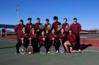 Gadsden Panthers Girls Varsity Tennis Spring 17-18 team photo.