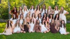 Thunder Ridge Titans Co-ed Varsity Dance Team Winter 24-25 team photo.