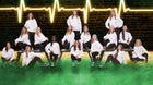 Bonneville Bees Co-ed Varsity Dance Team Winter 24-25 team photo.