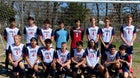 UME Preparatory Academy EAGLES Boys Varsity Soccer Spring 20-21 team photo.