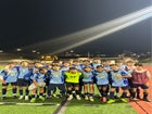 High Tech CV Bruins Boys Varsity Soccer Winter 24-25 team photo.