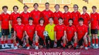 La Jolla Vikings Boys Varsity Soccer Winter 24-25 team photo.