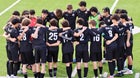 Berkeley Yellowjackets Boys Varsity Soccer Winter 24-25 team photo.