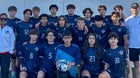 Ocean View Christian Patriots Boys Varsity Soccer Winter 24-25 team photo.